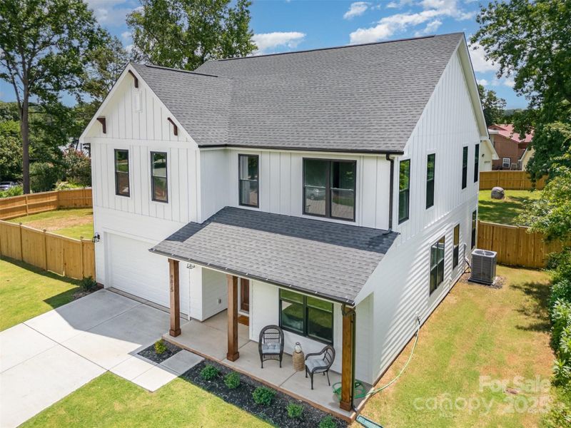 Front exterior of a new home in , Sherrills Ford, NC, highlighting curb appeal (Image 22). Front exterior of a new home in , Sherrills Ford, NC, highlighting curb appeal (Image 22).