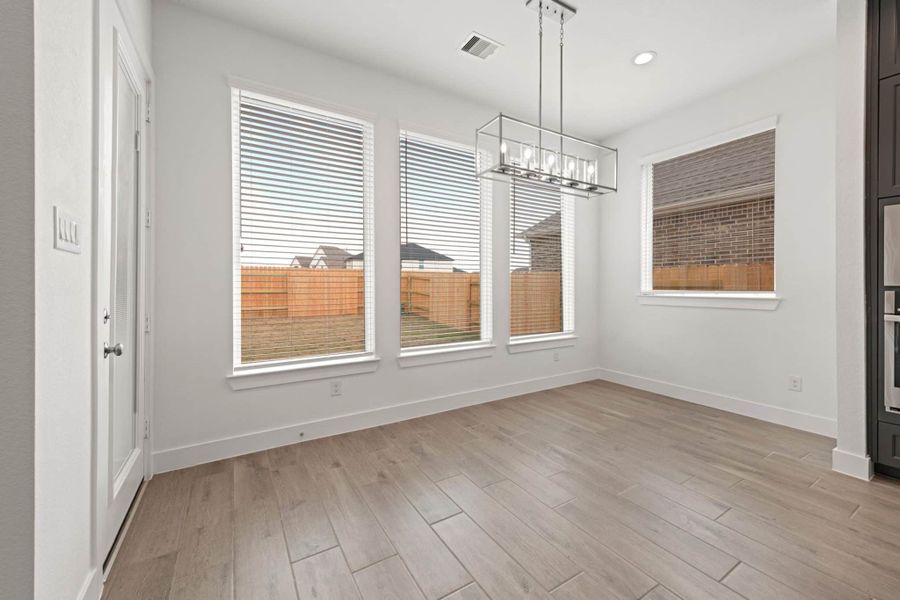 Representative unfurnished interior of a home built from the Rivers 60′ Lot by Chesmar Homes in Fulshear Lakes, Fulshear (Image 17).