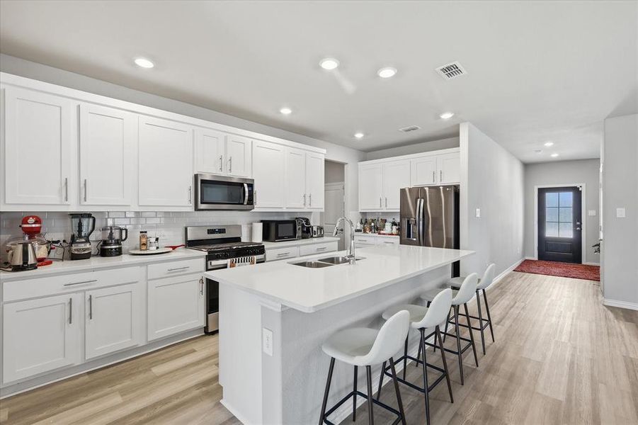 Furnished interior view inside a new home in Stonehaven, Seagoville (Image 11).