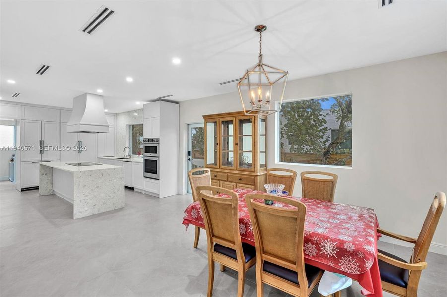 Furnished interior view inside a new home in , Miami (Image 38).