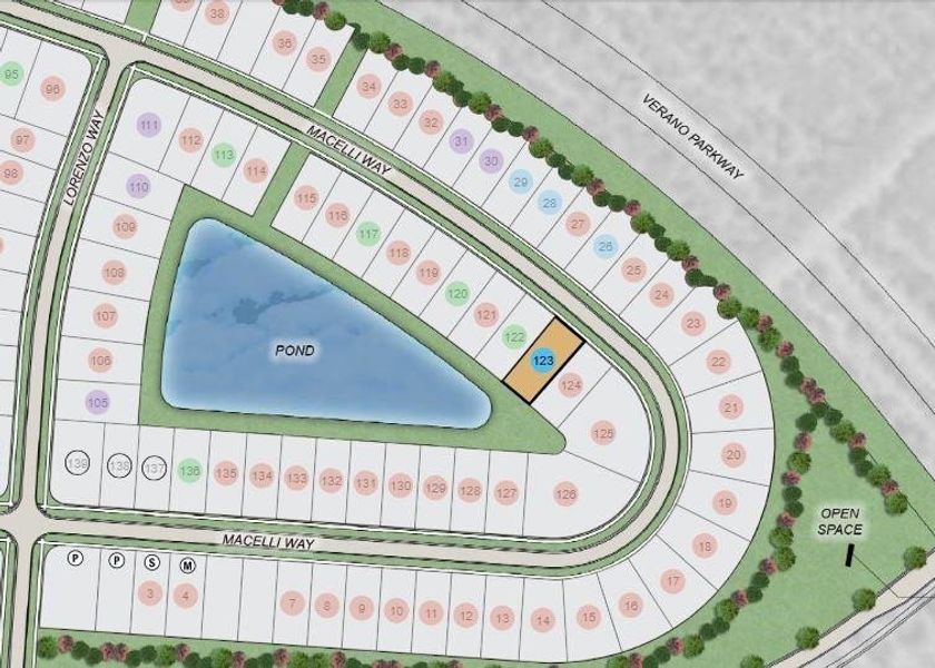 Central Park ~ Site Map