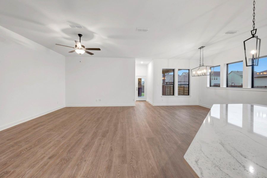 Spacious, unfurnished interior of a new home in Indigo 50’ Homesites, Richmond (Image 26).