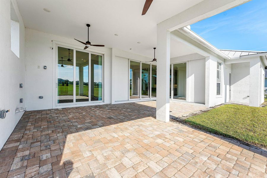 Exterior details and patio area of a home in Bridgewater, Jupiter (Image 33). Exterior details and patio area of a home in Bridgewater, Jupiter (Image 33).