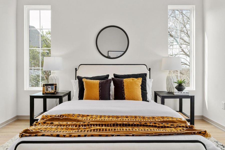 Furnished interior view inside a new home in , Austin (Image 10).