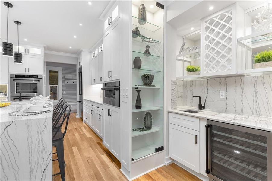 Furnished interior view inside a new home in , Decatur (Image 30).