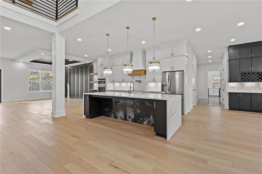 Furnished interior view inside a new home in , Loganville (Image 8).