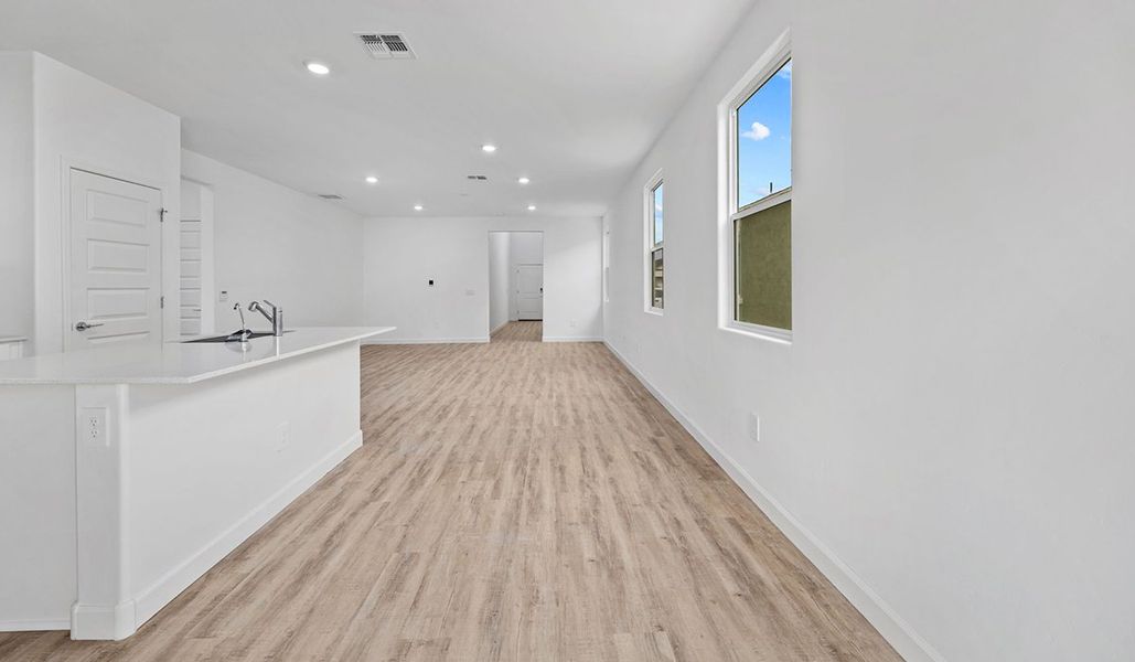 Representative unfurnished interior of a home built from the C30K - Kleindale by D.R. Horton in Hanson Ridge, Vail (Image 14).