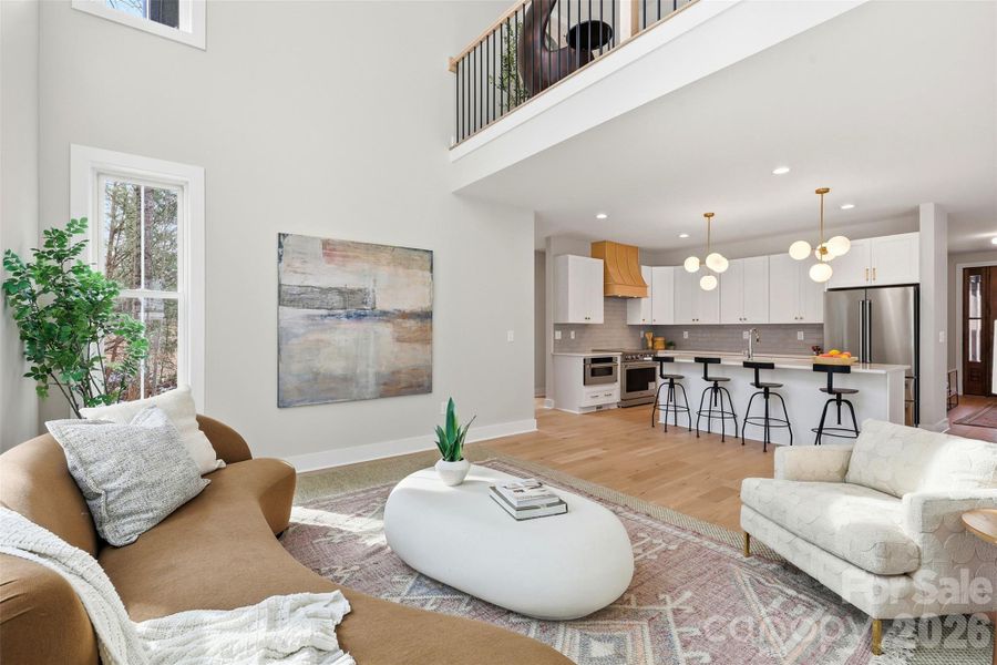 Furnished interior view inside a new home in , Lincolnton (Image 12).