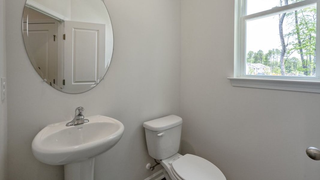 Furnished interior view inside a new home in Copper Run South, Durham (Image 10).