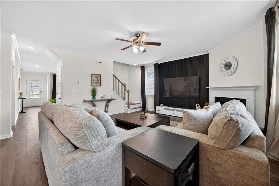 Furnished interior view inside a new home in Independence, Loganville (Image 15).