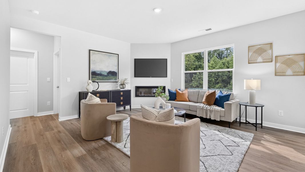 Furnished interior view inside a new home in Laurelbrook, Sherrills Ford (Image 10).