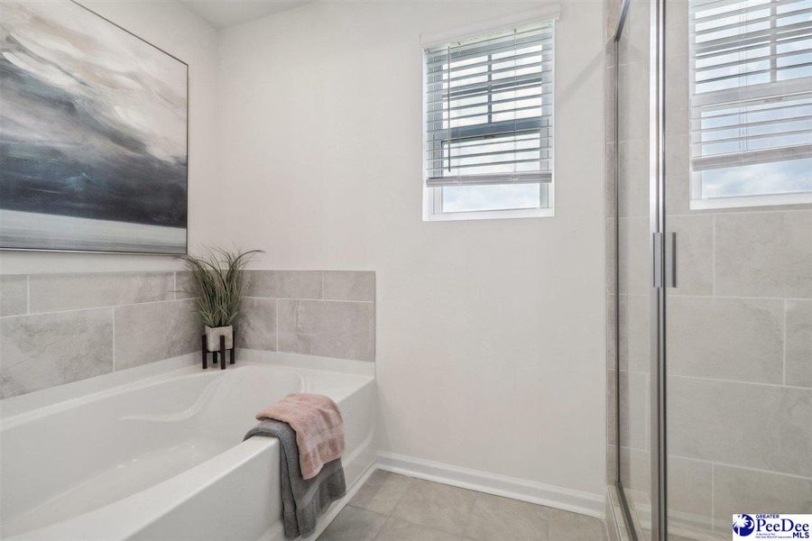 Furnished interior view inside a new home in Southern Columns, Florence (Image 15).