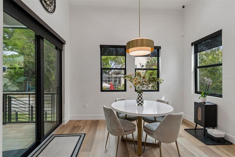 Furnished interior view inside a new home in , Tampa (Image 15). Furnished interior view inside a new home in , Tampa (Image 15).