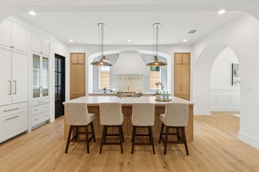 Furnished interior view inside a new home in , Dallas (Image 11).