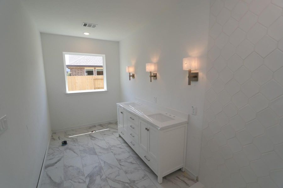 Primary bath - still under construction! Primary bath - still under construction!