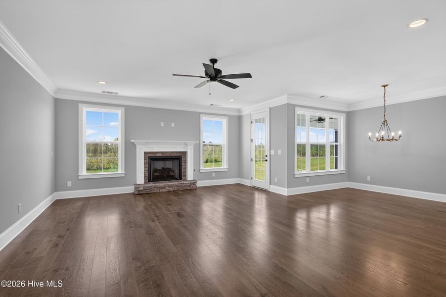 Spacious, unfurnished interior of a new home in Highland Lakes, Evans (Image 31).