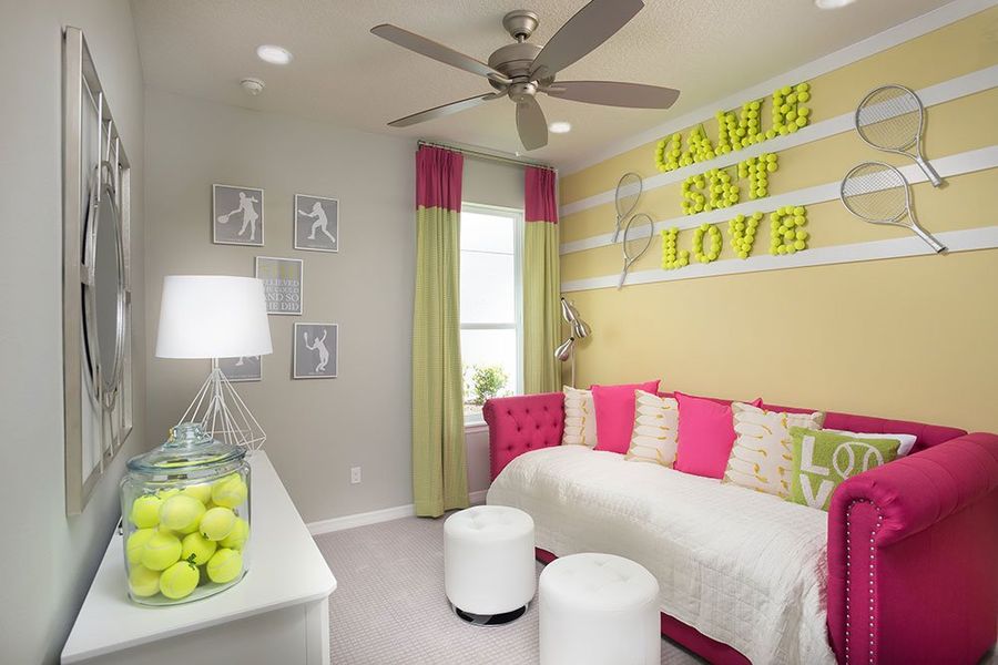 Representative furnished interior of a home built from the Saint Thomas by Taylor Morrison in Central Park, Port St. Lucie (Image 12).