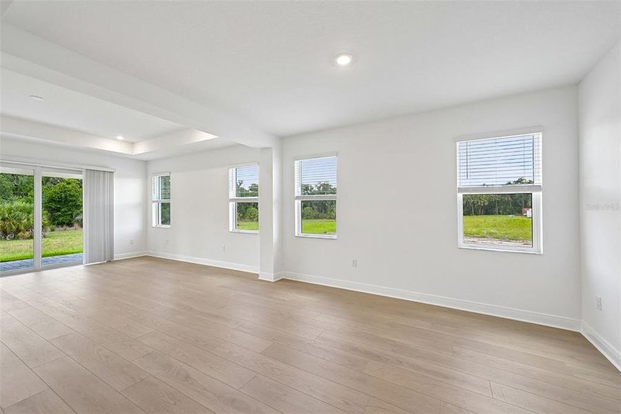 Spacious, unfurnished interior of a new home in Creeks Edge at Twin Rivers, Parrish (Image 30).