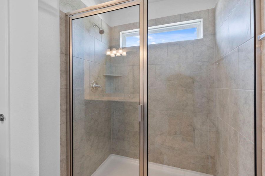 Walk-in shower in Primary Bath Walk-in shower in Primary Bath
