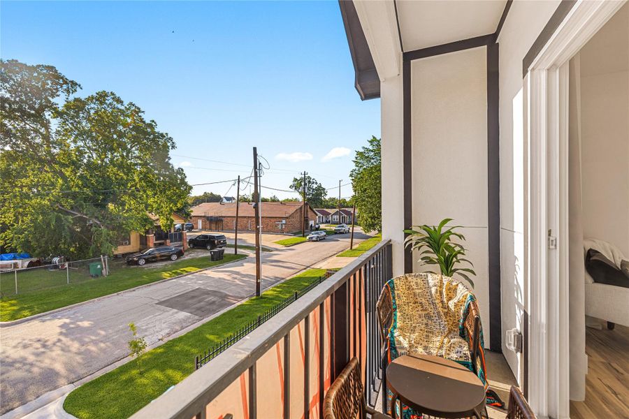 Exterior details and patio area of a home in , Houston (Image 27). Exterior details and patio area of a home in , Houston (Image 27).