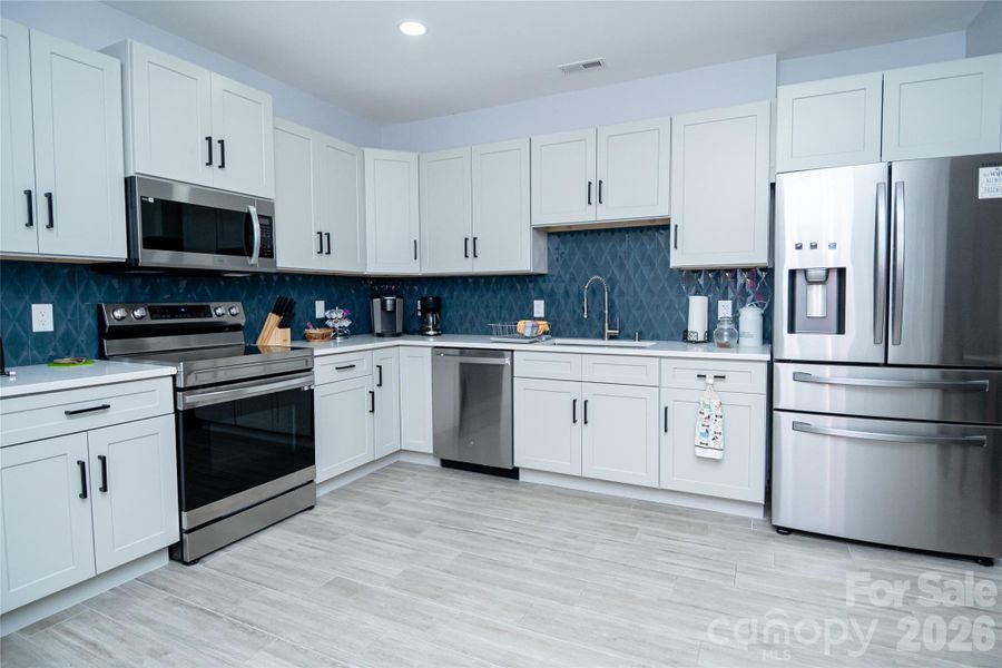 Furnished interior view inside a new home in , Connelly Springs (Image 32).