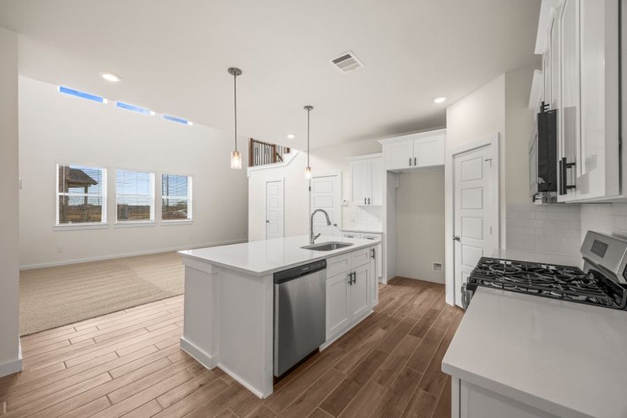 Furnished interior view inside a new home in Creekhaven, Arcola (Image 6).