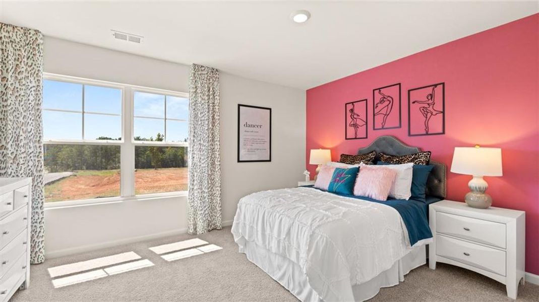 Furnished interior view inside a new home in Bridle Creek, Locust Grove (Image 56).