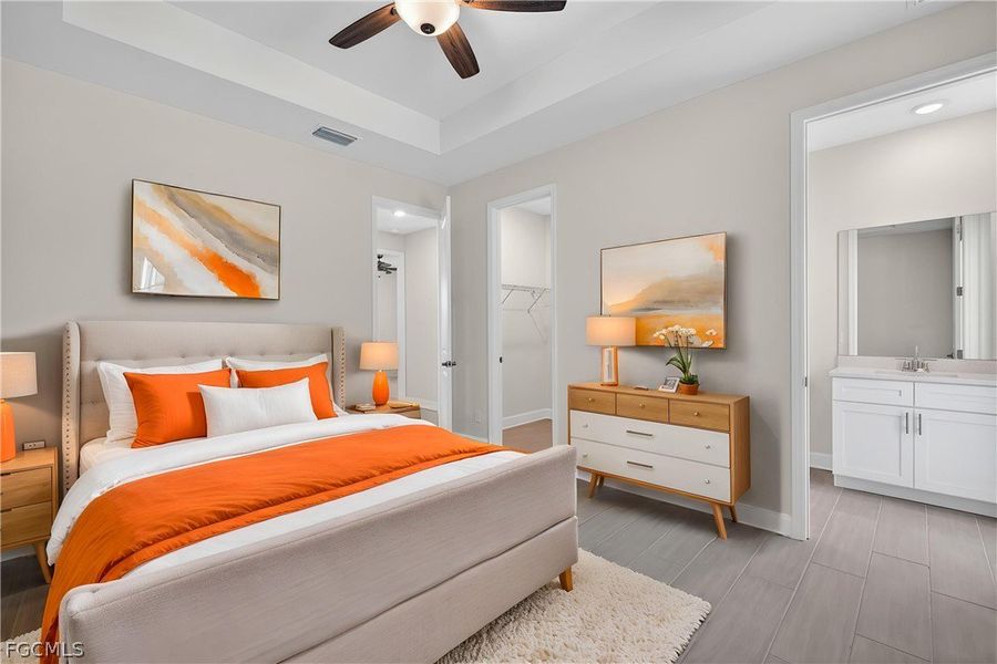 Furnished interior view inside a new home in Cape Coral, Cape Coral (Image 5).