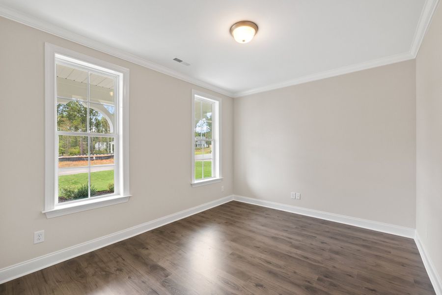 Representative unfurnished interior of a home built from the The Chandler by RobuckHomes in Baylee Ridge, Selma (Image 185).