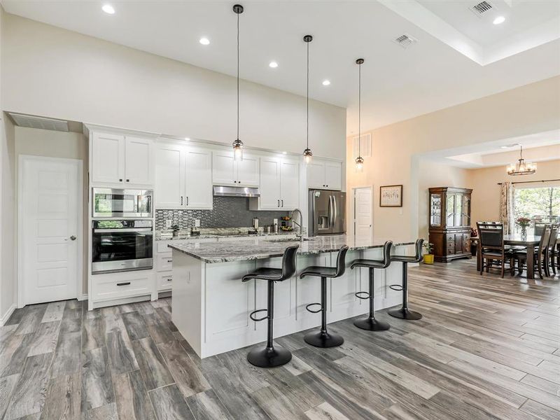 Furnished interior view inside a new home in , Azle (Image 18).