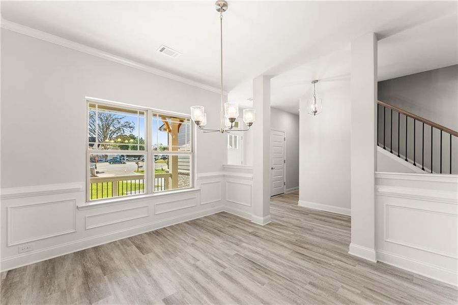 Spacious, unfurnished interior of a new home in Magnolia Villas, Cornelia (Image 38). Spacious, unfurnished interior of a new home in Magnolia Villas, Cornelia (Image 38).
