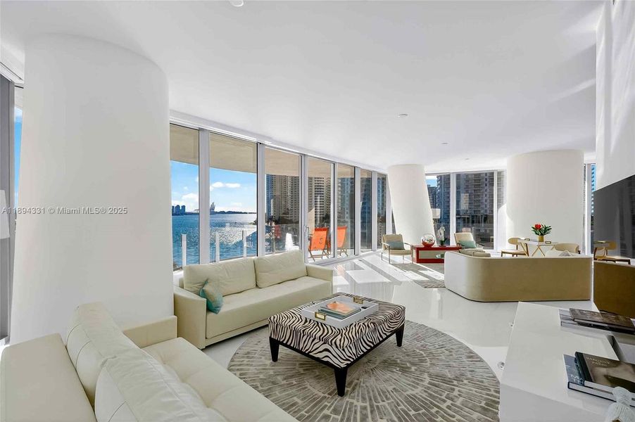 Furnished interior view inside a new home in , Miami (Image 13). Furnished interior view inside a new home in , Miami (Image 13).