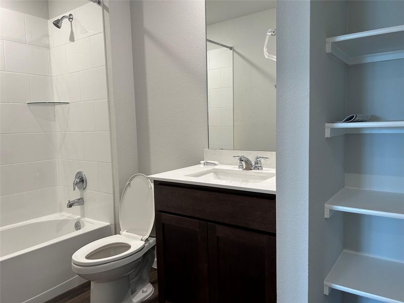 Furnished interior view inside a new home in Cornerstone, Rockdale (Image 2). Furnished interior view inside a new home in Cornerstone, Rockdale (Image 2).