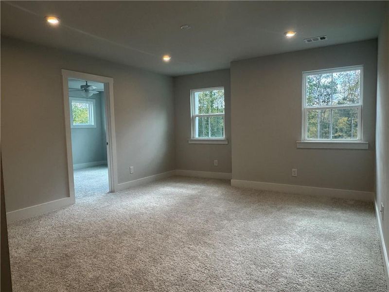 Spacious, unfurnished interior of a new home in Rose Creek, Cumming (Image 13). Spacious, unfurnished interior of a new home in Rose Creek, Cumming (Image 13).