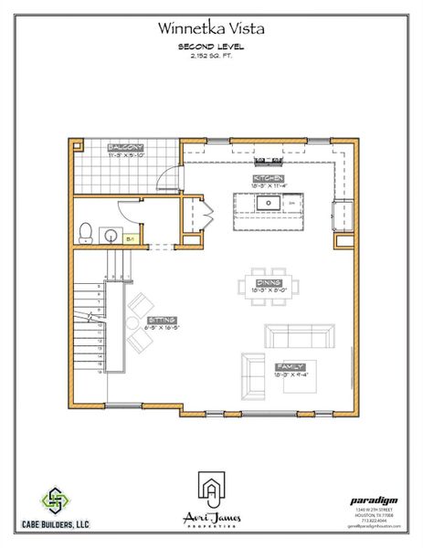 2D floor plan layout of this home in , Houston, TX (Image 4).