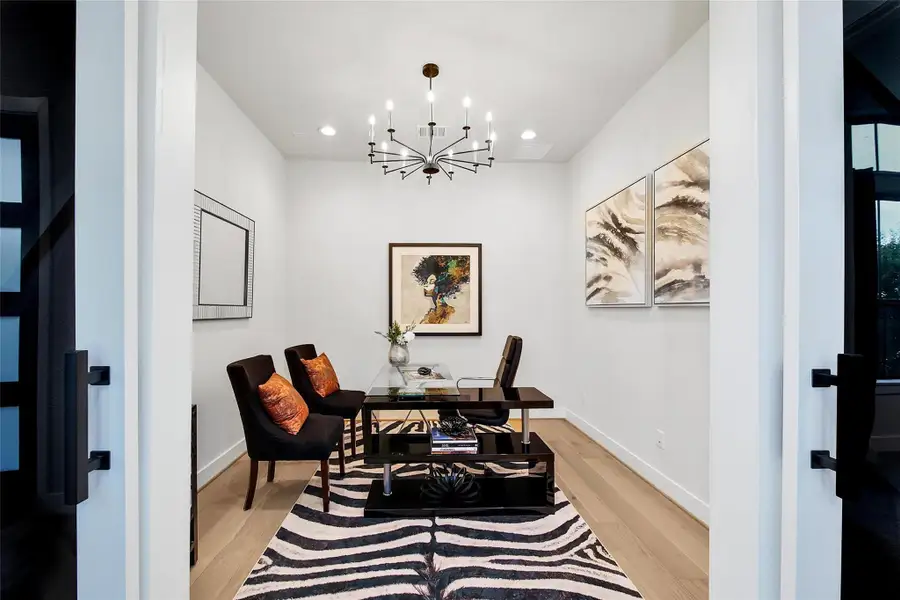 Furnished interior view inside a new home in ARTAVIA, Conroe (Image 47).