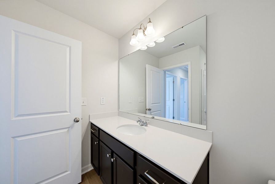 Furnished interior view inside a new home in Sweetbrier, Durham (Image 11).