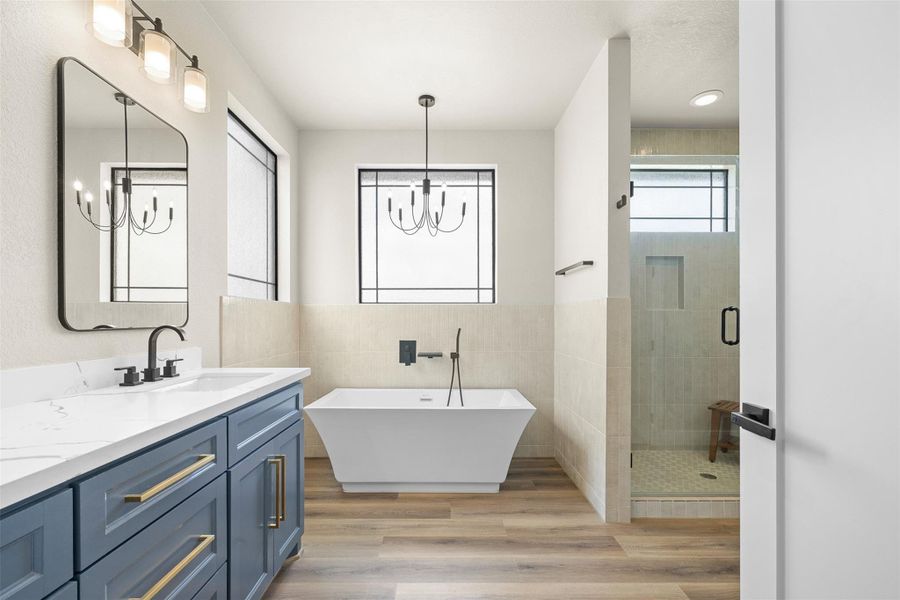 Furnished interior view inside a new home in , Schulenburg (Image 14). Furnished interior view inside a new home in , Schulenburg (Image 14).