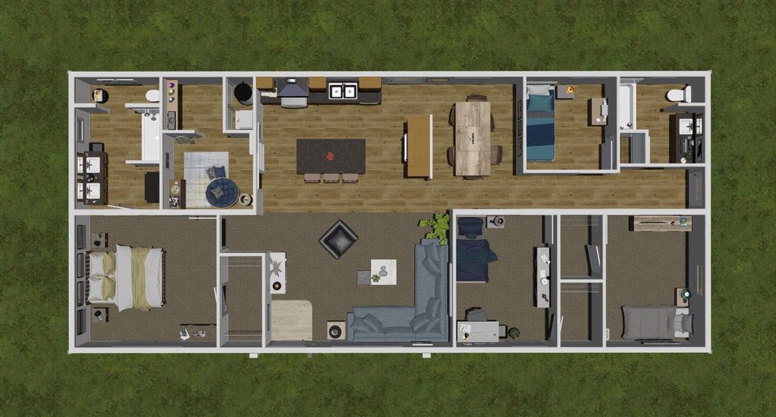 2D floor plan layout of this home in , Summerville, SC (Image 2). 2D floor plan layout of this home in , Summerville, SC (Image 2).