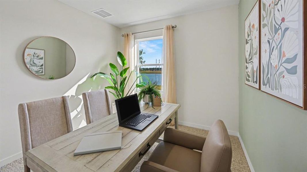 Furnished interior view inside a new home in Driftwood Bay, Port Charlotte (Image 14).