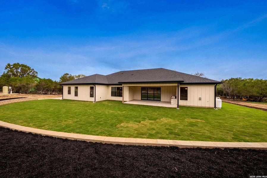 Exterior details and patio area of a home in , Boerne (Image 34).