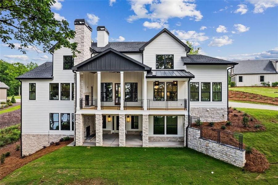 Front exterior of a new home in , Greensboro, GA, highlighting curb appeal (Image 29).
