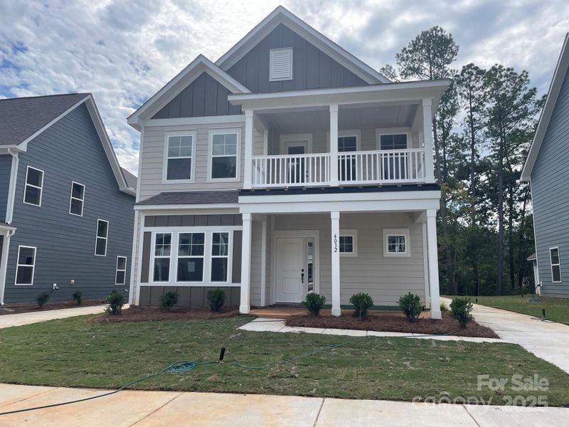 2 story porch complete with Trex Decking