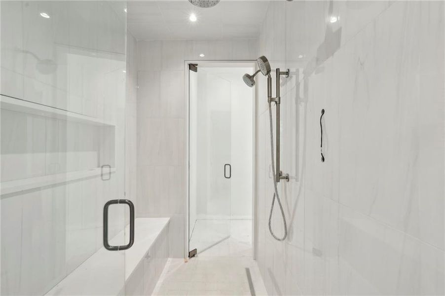 Close-up of interior finishes inside a home in , Atlanta (Image 21).