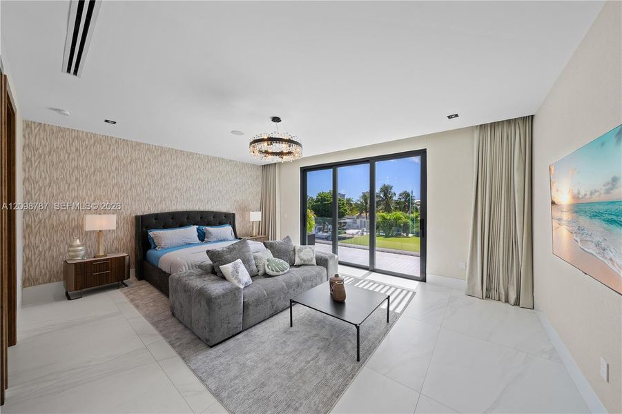 Furnished interior view inside a new home in , North Miami (Image 36).