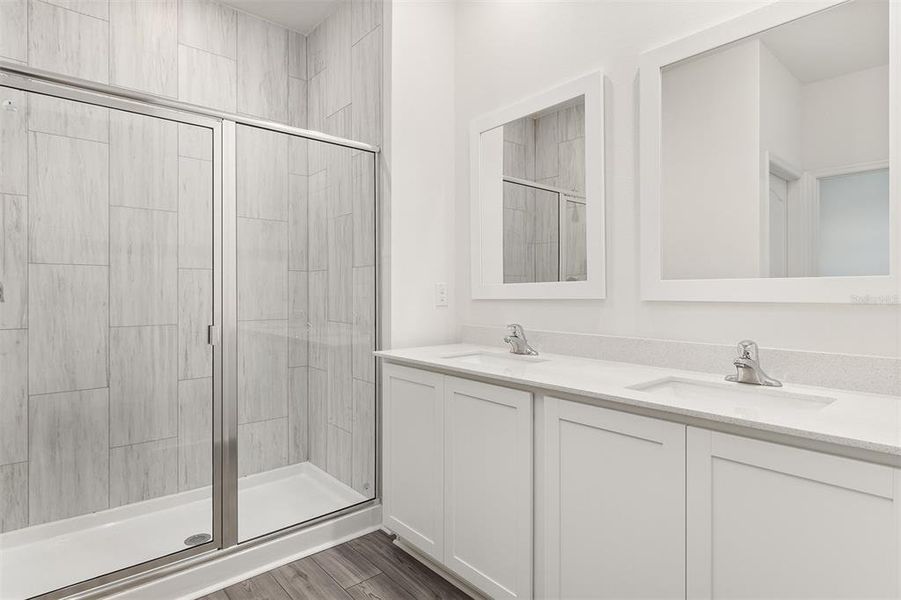 Furnished interior view inside a new home in Peach Crossings, Winter Haven (Image 6).