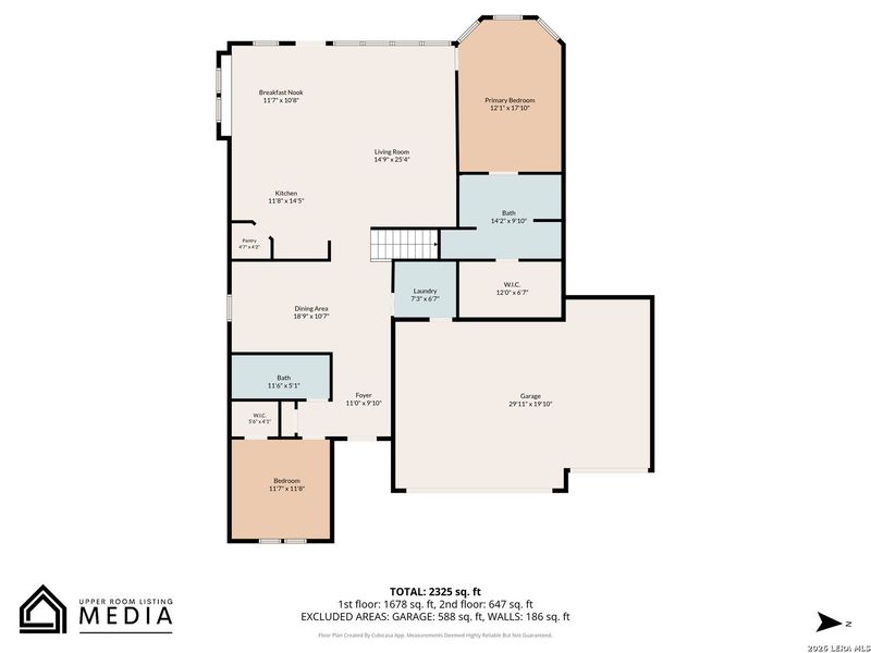 2D floor plan layout of this home in Chaparral Ranch, Floresville, TX (Image 7). 2D floor plan layout of this home in Chaparral Ranch, Floresville, TX (Image 7).