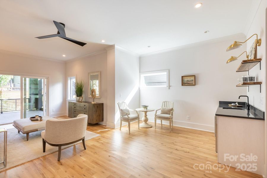 Furnished interior view inside a new home in , Charlotte (Image 13).