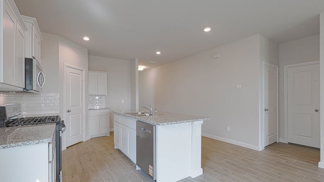 Furnished interior view inside a new home in The Canyons, Keene (Image 5).