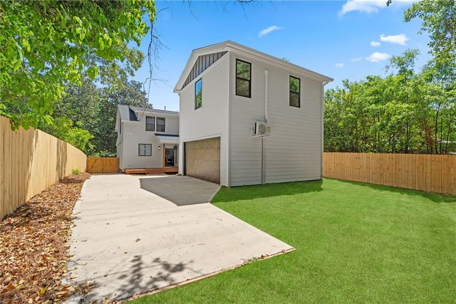 Exterior details and patio area of a home in , Atlanta (Image 31).